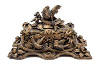 A Black Forest Carved Table Casket Length 12 inches. — LATE 19TH CENTURY
