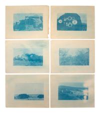 [NATIVE AMERICANS - WESTERN AMERICANA]. LUMMIS, C.F. 24 cyanotypes of native subjects and miners.