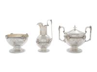 An American Silver Five-Piece Tea and Coffee Service