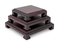 Twenty-four Chinese Hardwood Stands