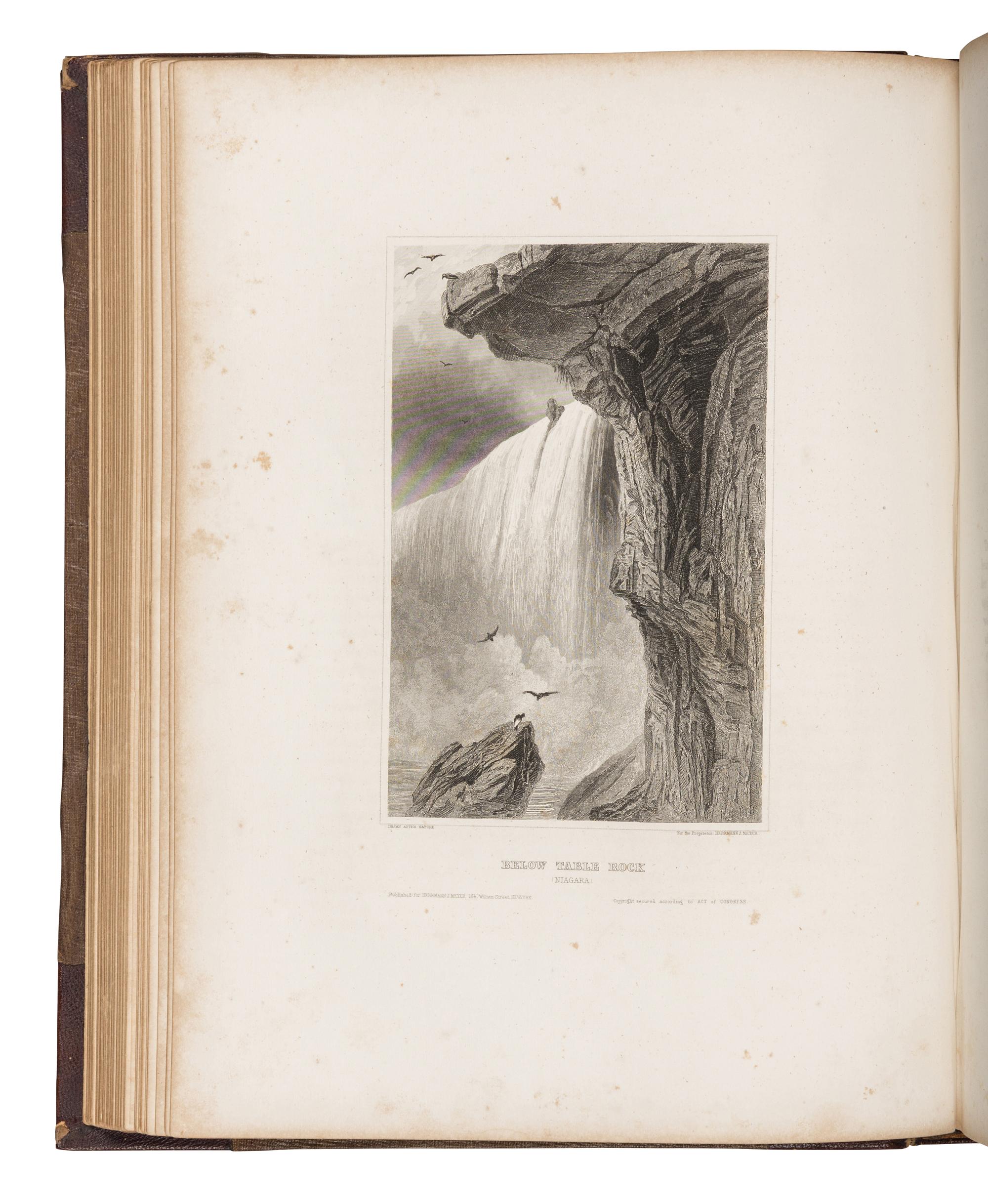 DANA, Charles Anderson (1819-1897), editor. The United States Illustrated; in Views of City and Country . New York: Herrmann J. Meyer, [ca 1855].