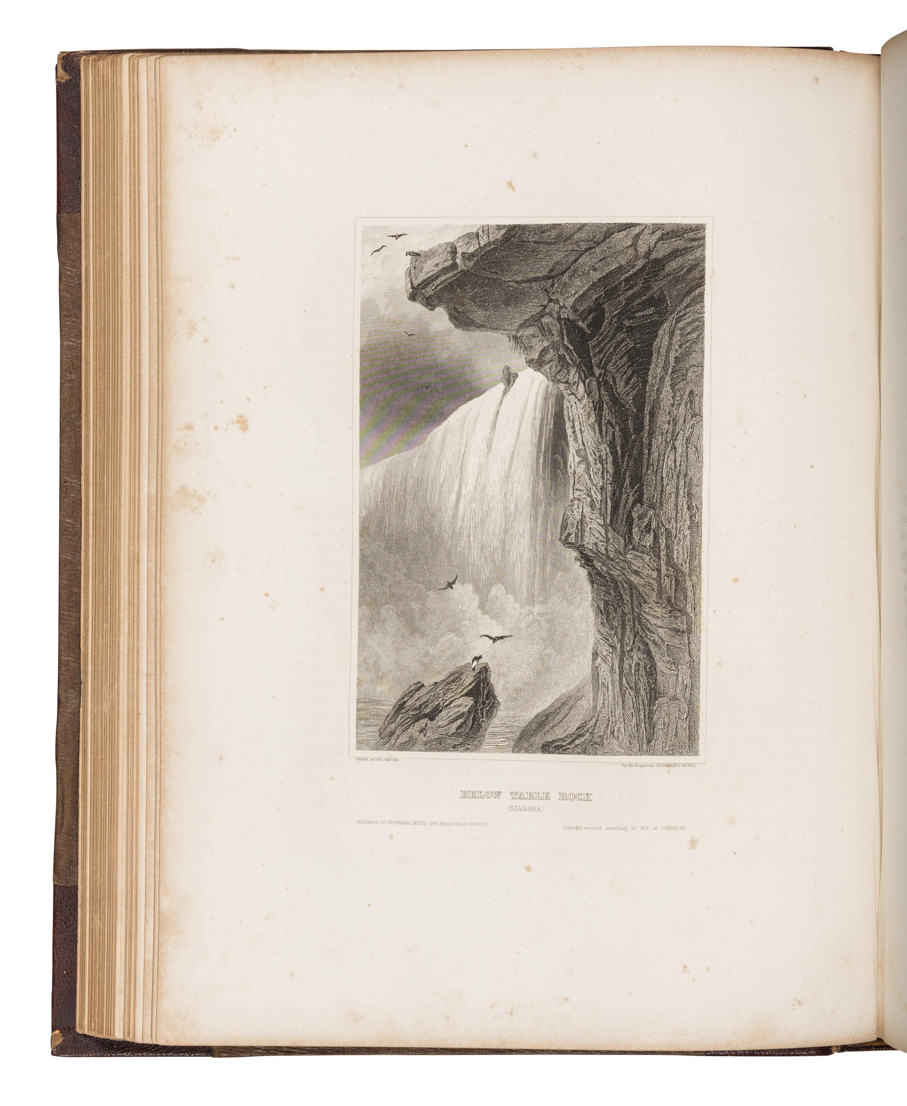 DANA, Charles Anderson (1819-1897), editor. The United States Illustrated; in Views of City and Country . New York: Herrmann J. Meyer, [ca 1855].
