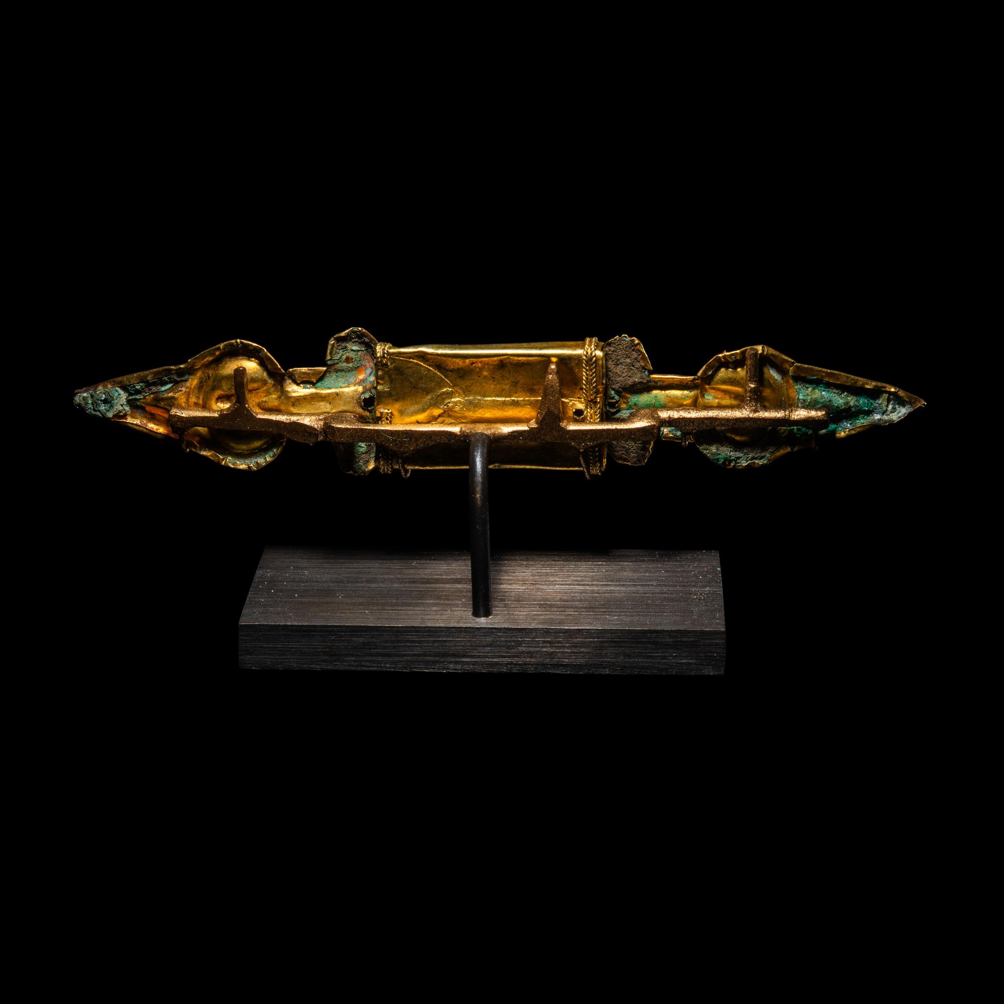 A Scythian Gold Diadem Plaque