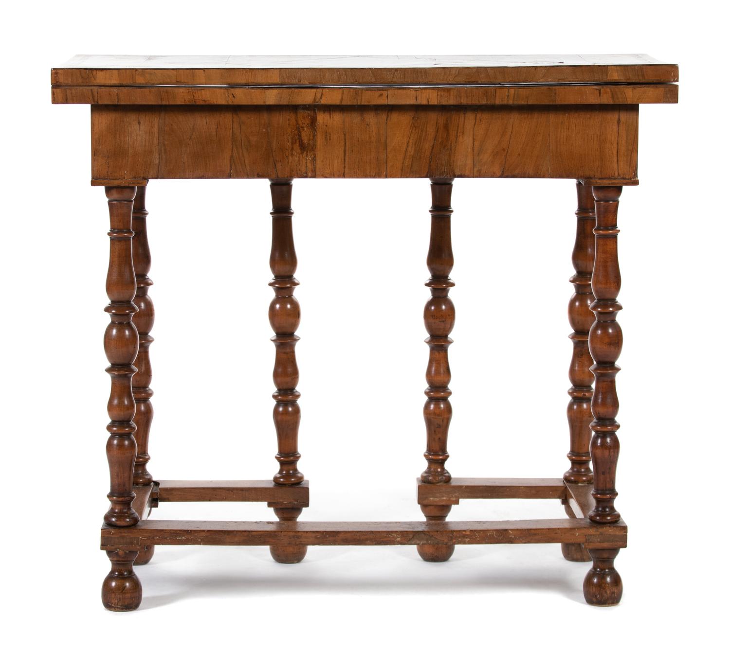 Continental Marquetry Games Table