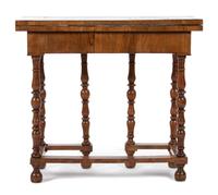 Continental Marquetry Games Table