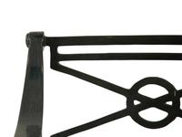 A Group of Neoclassical Style Painted Aluminum Garden Furniture — 20th Century