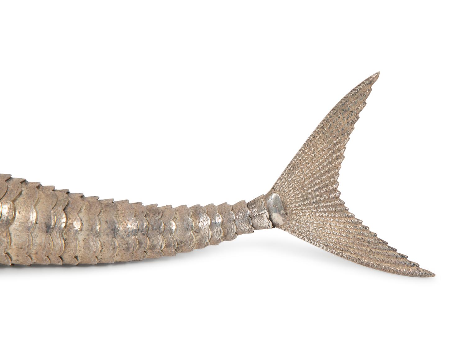 A Continental Alpaca Articulated Fish