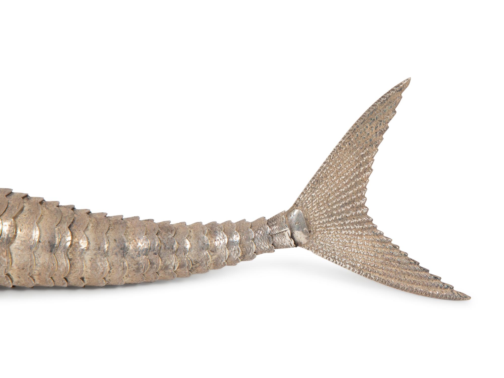 A Continental Alpaca Articulated Fish