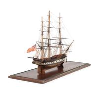 A Cased French Model of the U.S.S. Constitution