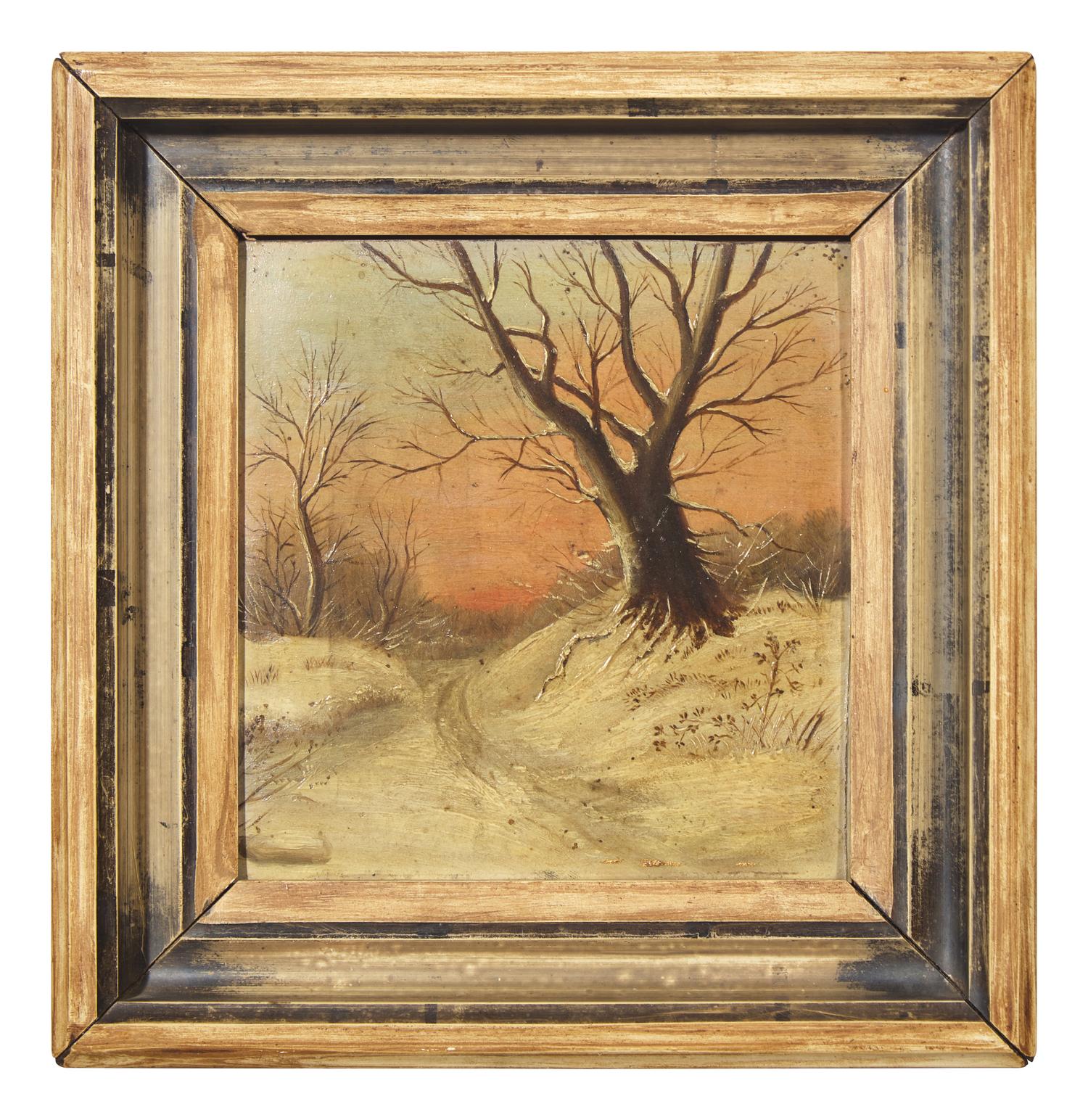 American School 19th / 20th Century, Winter Landscape