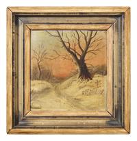 American School 19th / 20th Century, Winter Landscape