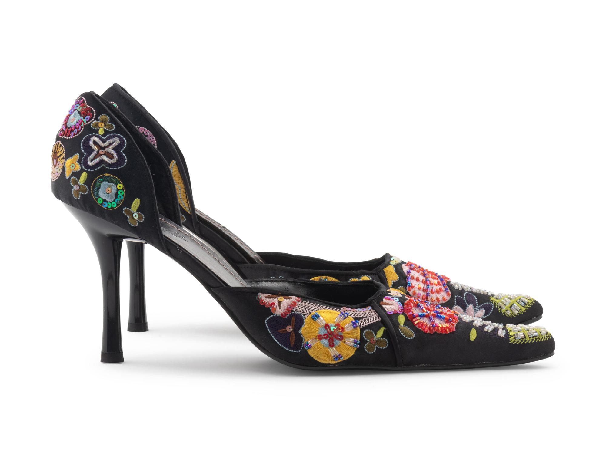Three Pairs of Shoes and One Pair of Boot, Including Lacroix, 1990-2000s