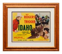 Vintage Movie Poster, Idaho, with Roy Rogers