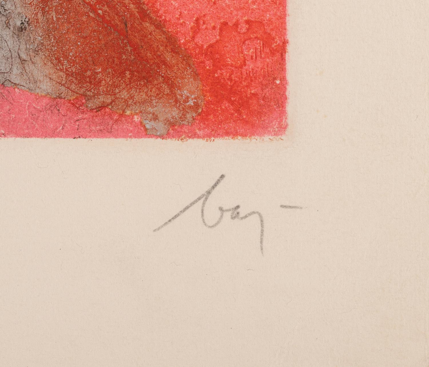 General with Mildewed Head and Lady from Dames et Généraux , 1963-1964 (a pair of works)
