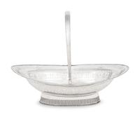 A George III Silver Centerpiece Basket