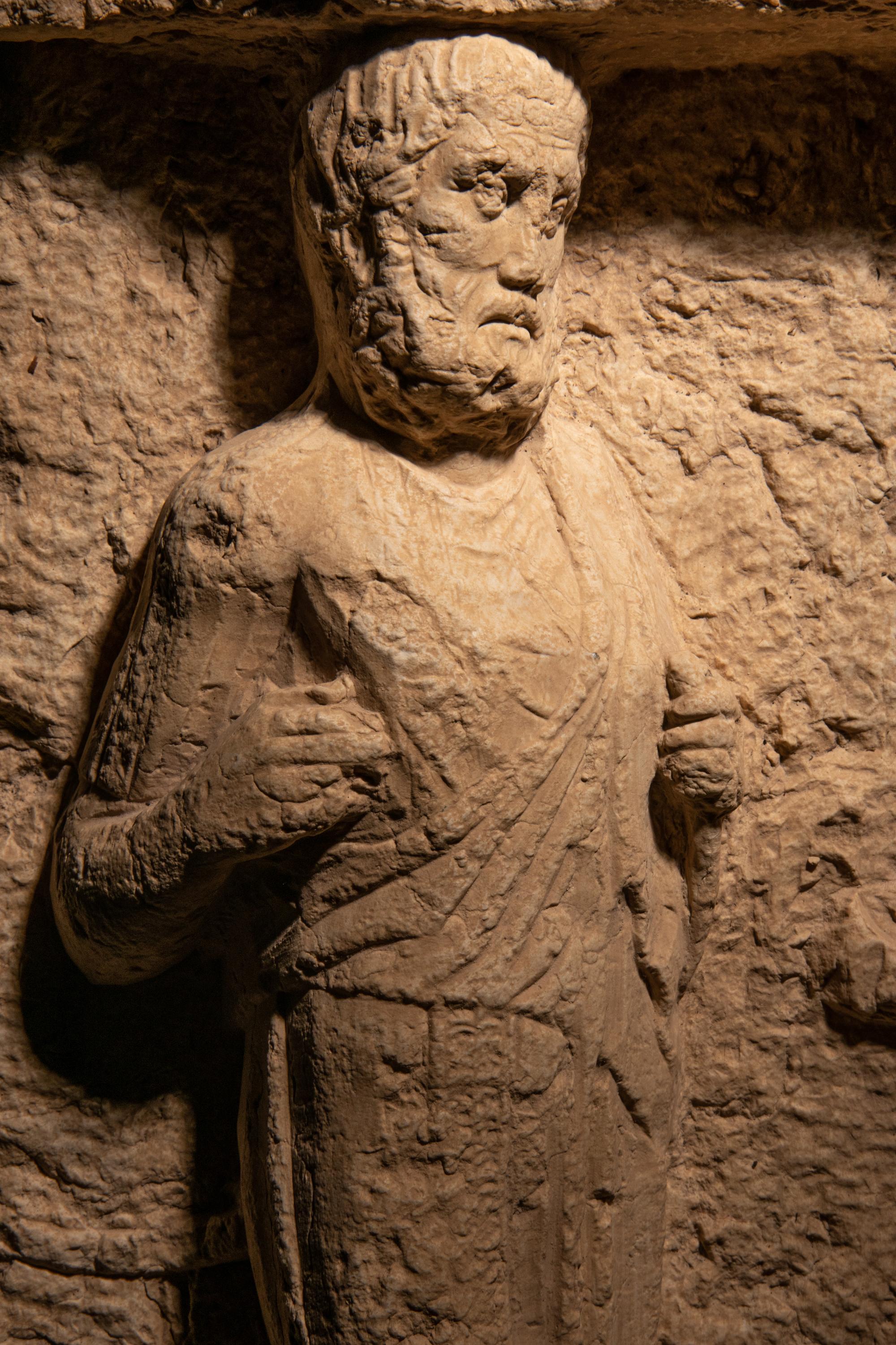 A Palmyrene Limestone Relief