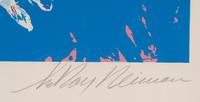 A Michael Jordan and LeRoy Neiman Signed Autograph 1991 Serigraph