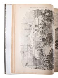 [CIVIL WAR - ART]. A group of E. Forbes, Harper's, and Frank Leslie's pictorial histories of the war, comprising:
