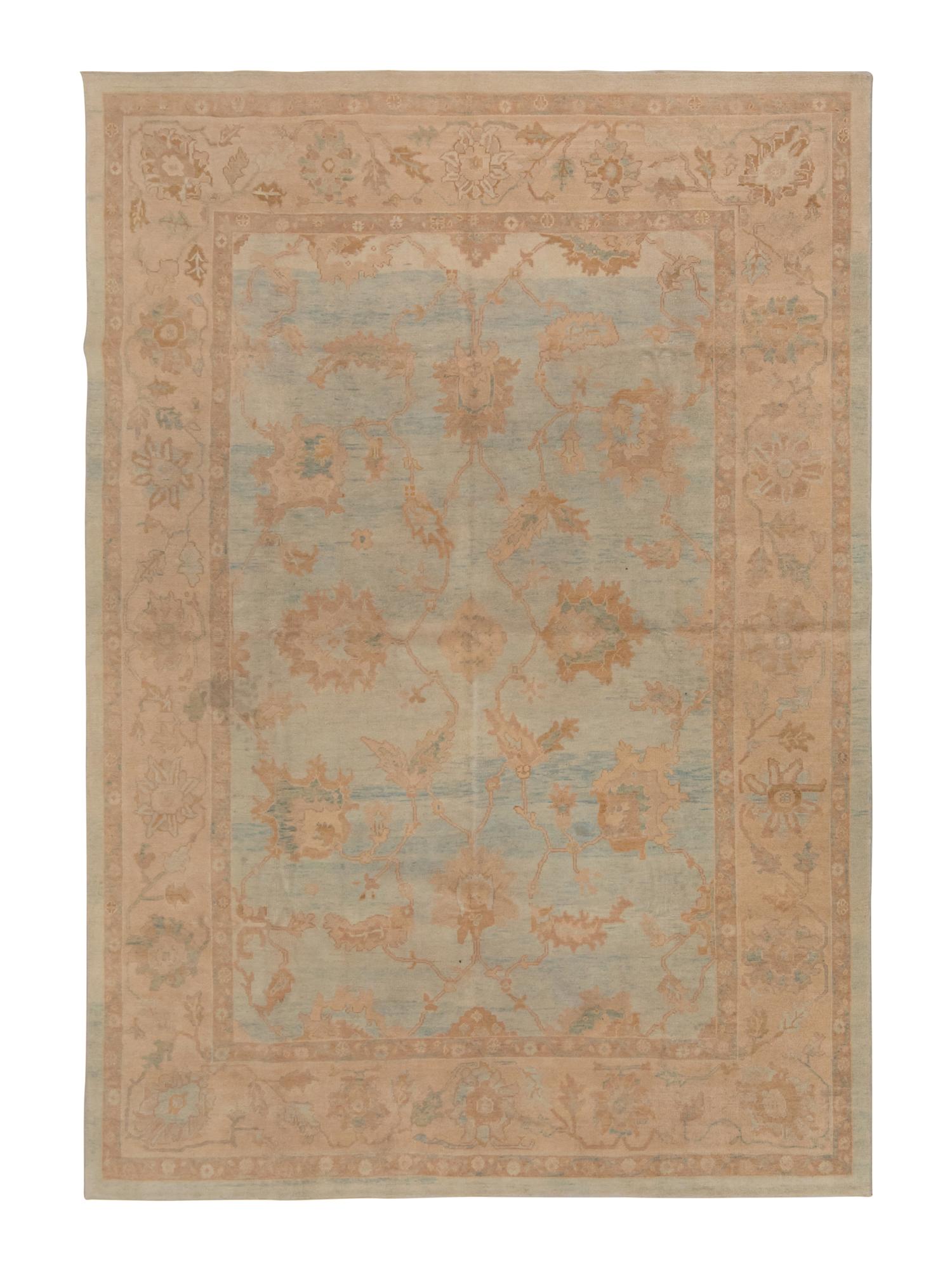 An Oushak-Design Carpet