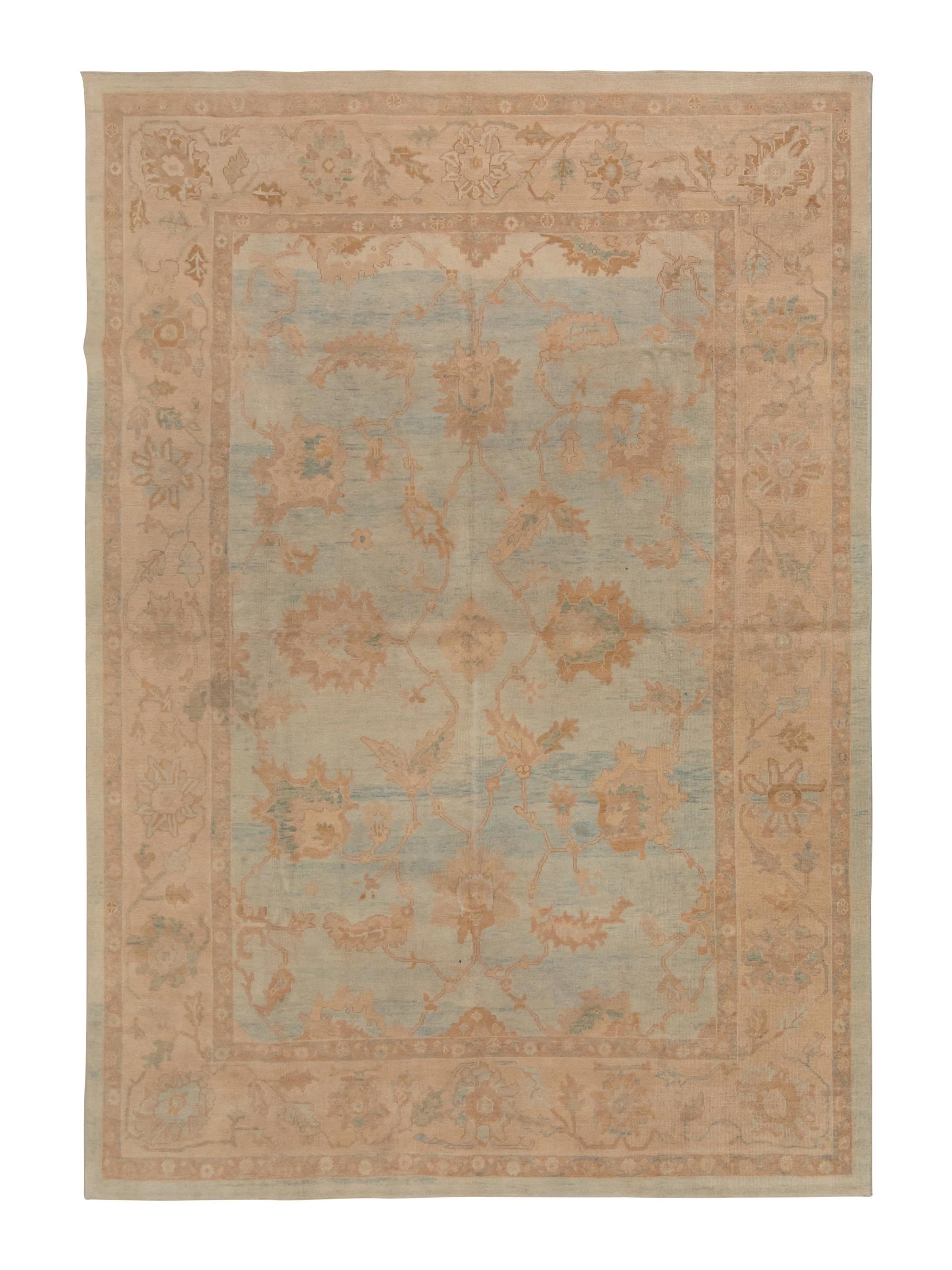An Oushak-Design Carpet