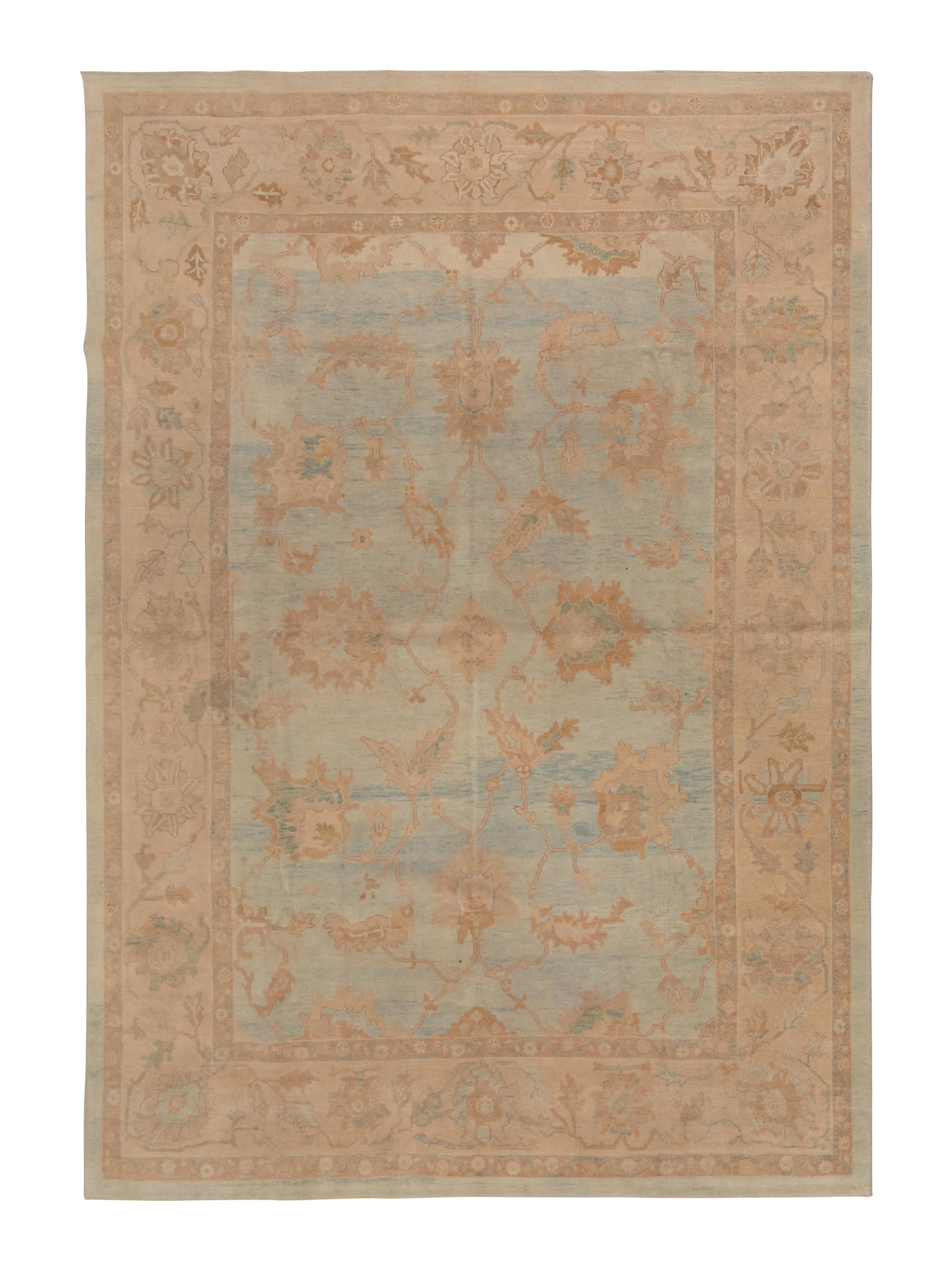 An Oushak-Design Carpet