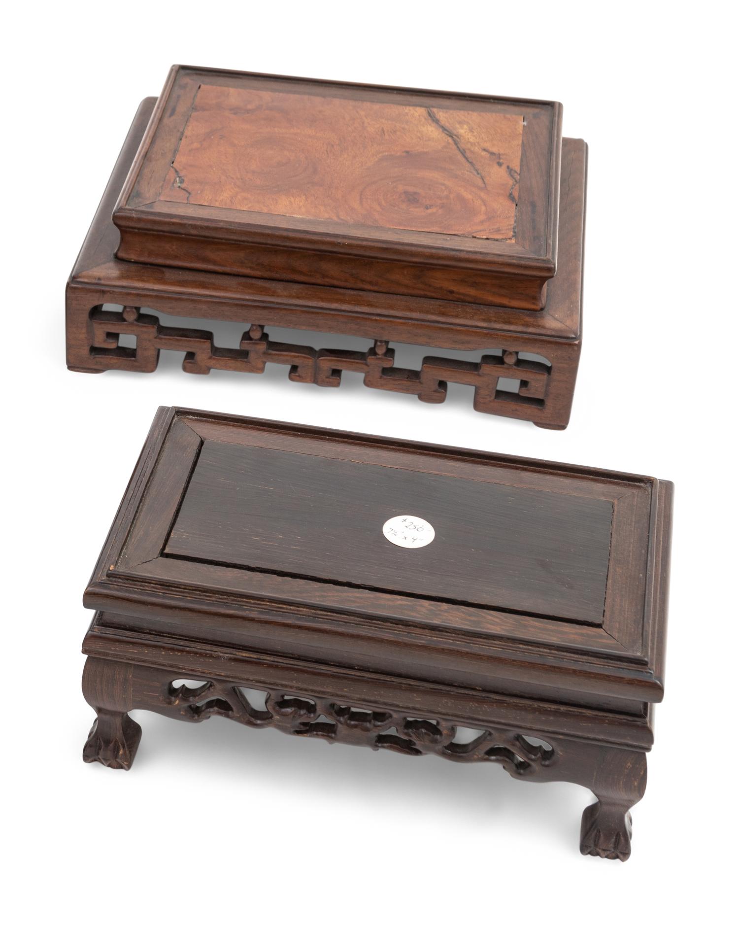 Four Chinese Hardwood Stands