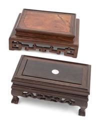 Four Chinese Hardwood Stands