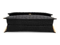 Judith Leiber Ostrich Accordion Handbag, 1980-90s