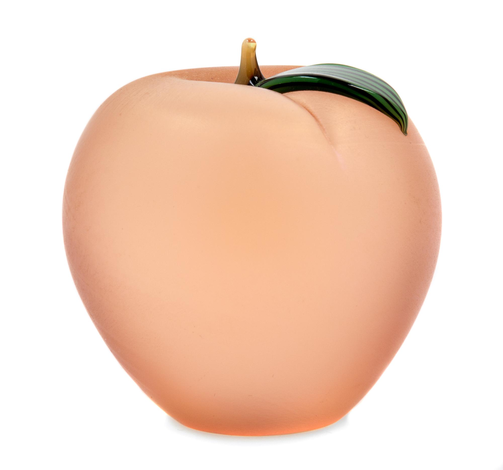 Orient and Flume, America, 20th Century, Apple Form Paperweight