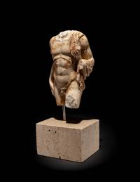A Roman Marble Male Torso