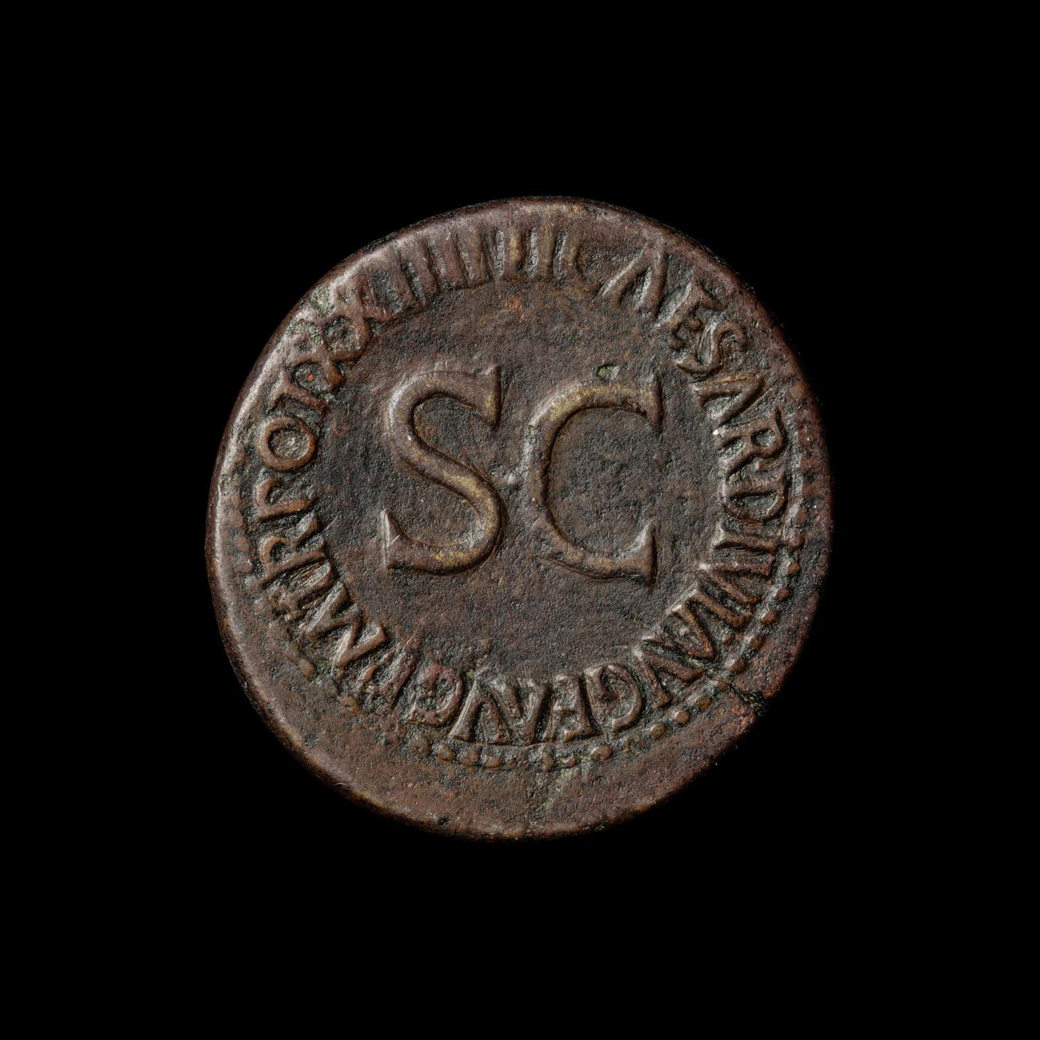 [ANCIENTS] ROMAN EMPIRE. Julia Augusta (Livia) (c. 14-29 AD). Ae Dupondius. (12.8 g).