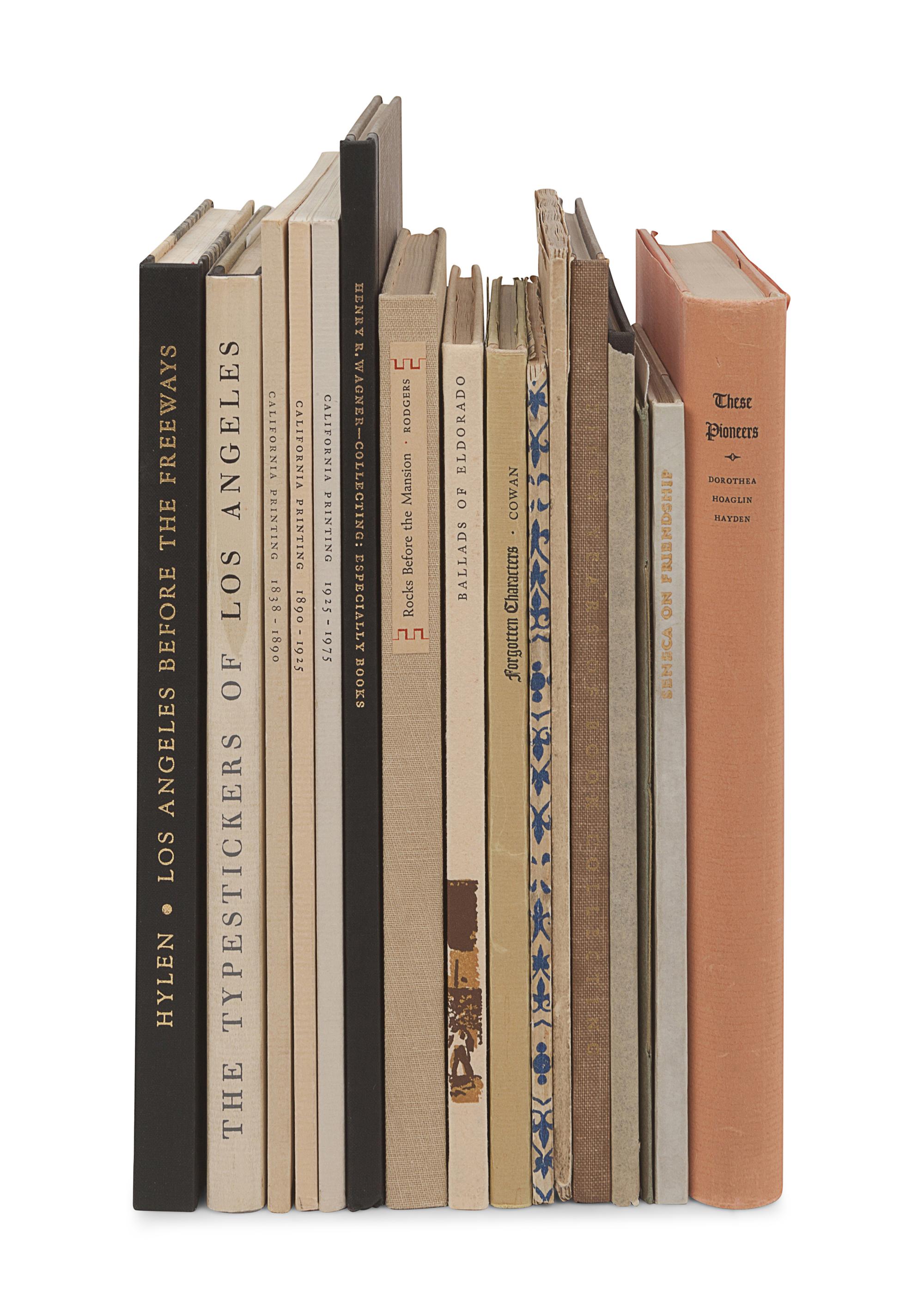 [FINE PRESS] -- [WARD RITCHIE PRESS & WARD RITCHIE’S COPIES]. A group of 14 works in 16 volumes, including:
