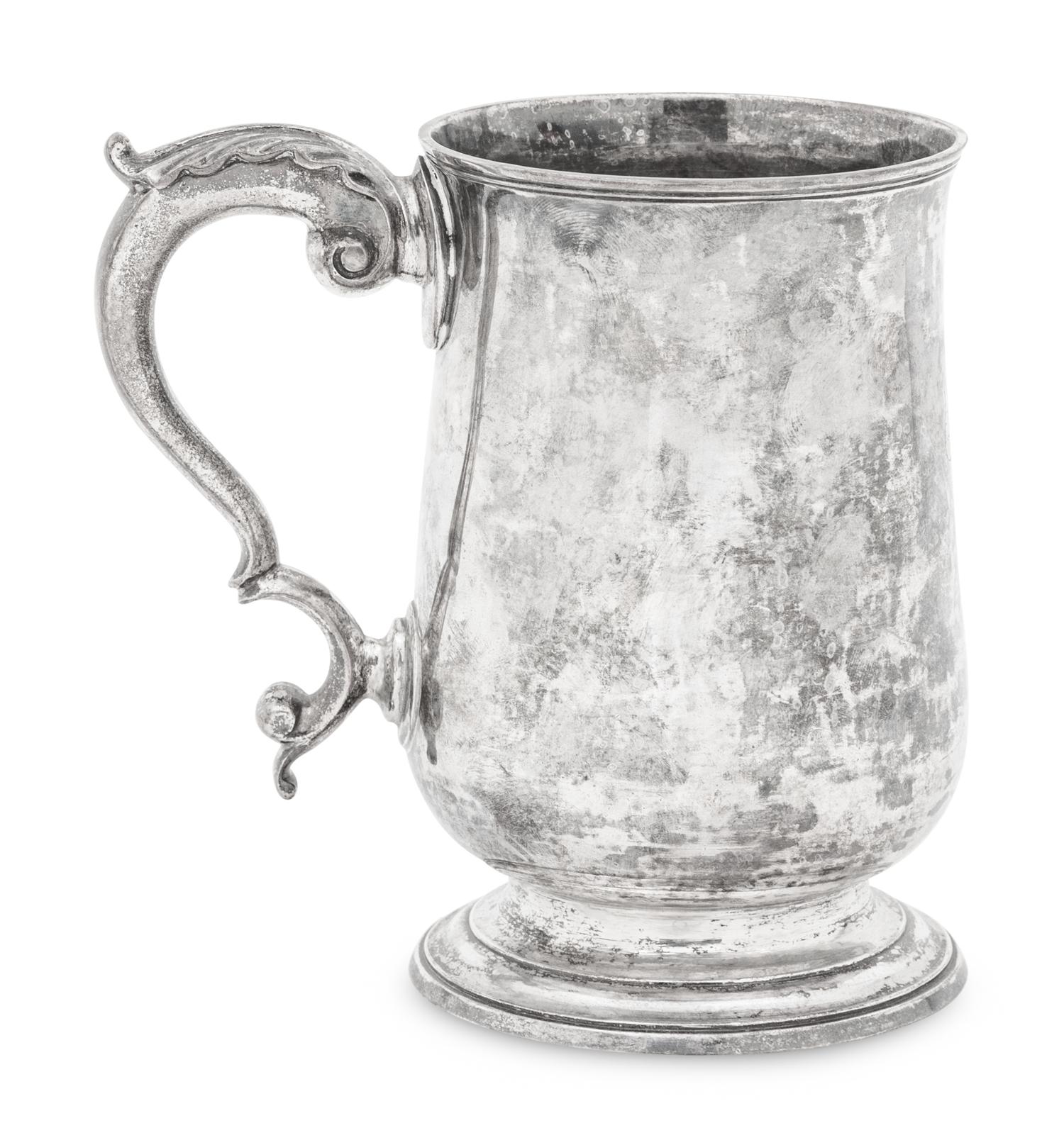 A George III Silver Cann