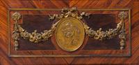 A Louis XVI Style Gilt Bronze Mounted Kingwood Vitrine Cabinet