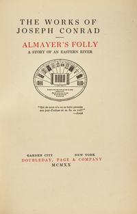 CONRAD, Joseph (1857-1924). Works . Garden City, NY: Doubleday, Page & Company, 1920-1926.