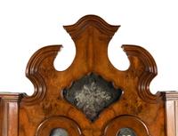 A Venetian Walnut Bureau Bookcase