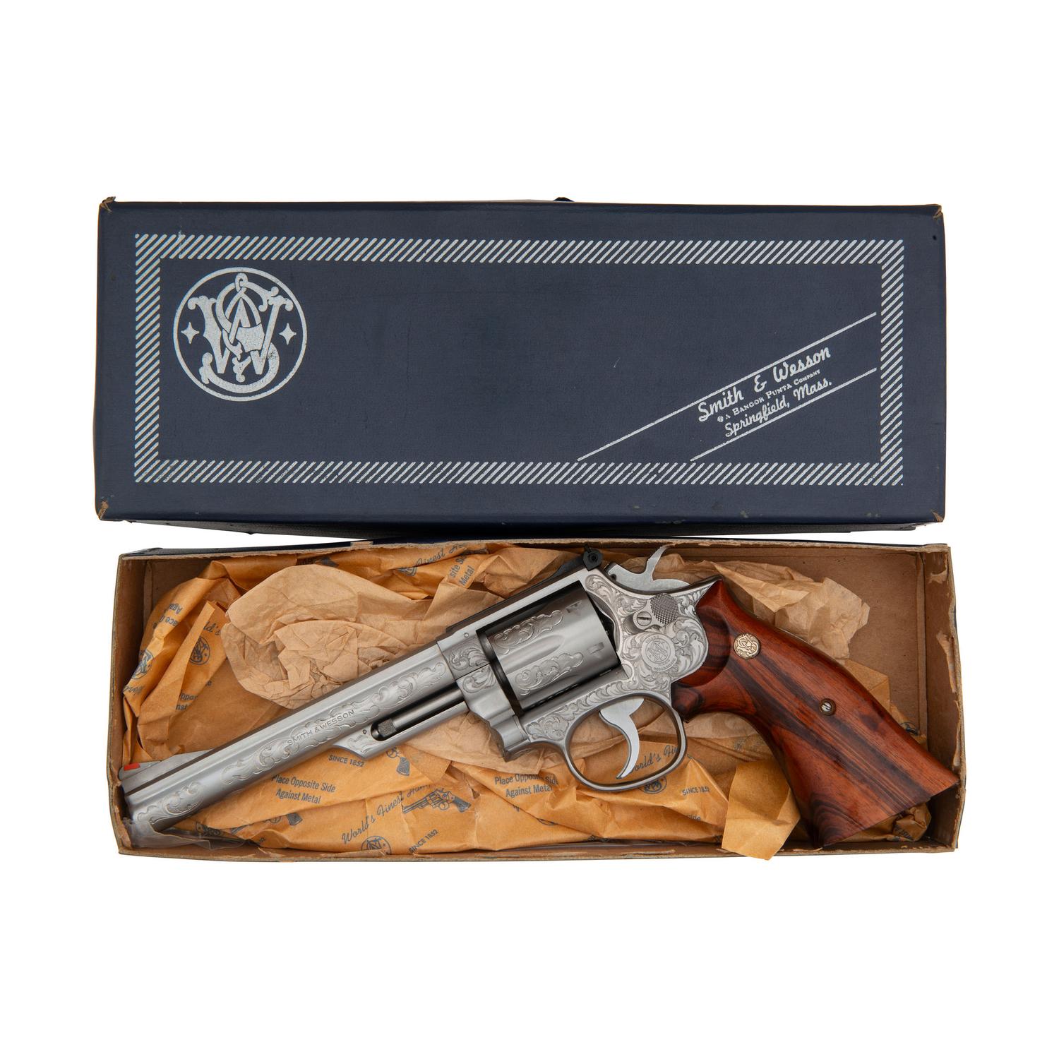 *Smith & Wesson Model 66-1 Class A Engraved in Original Box