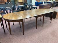 An English Mahogany Dining Table