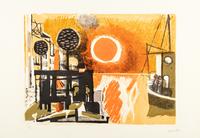A Pair of Works by Zoran Mušič and Bruno Saetti