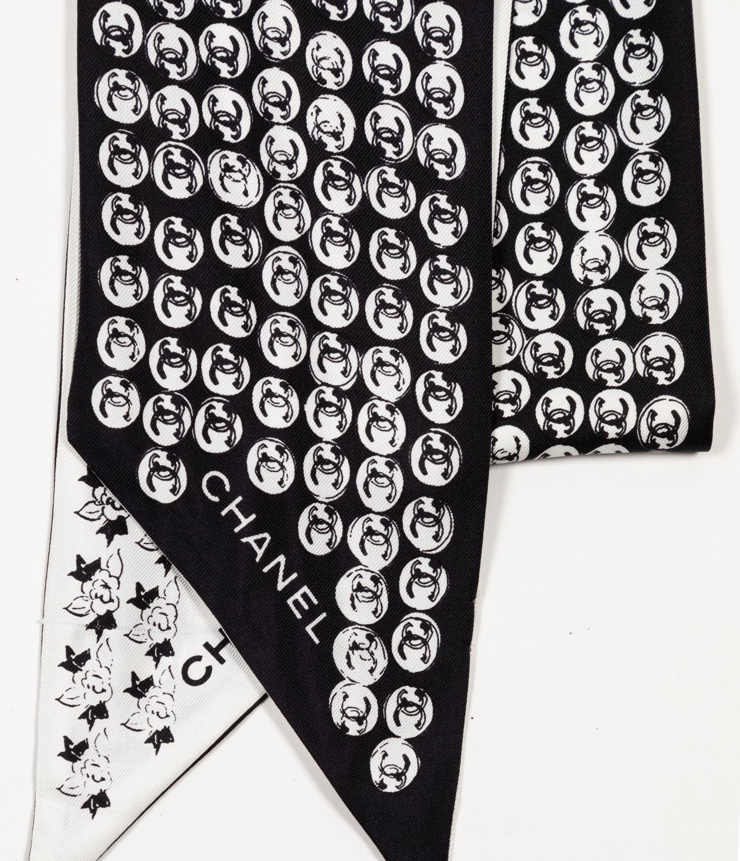Chanel Silk Neck Scarf, 2000-10s