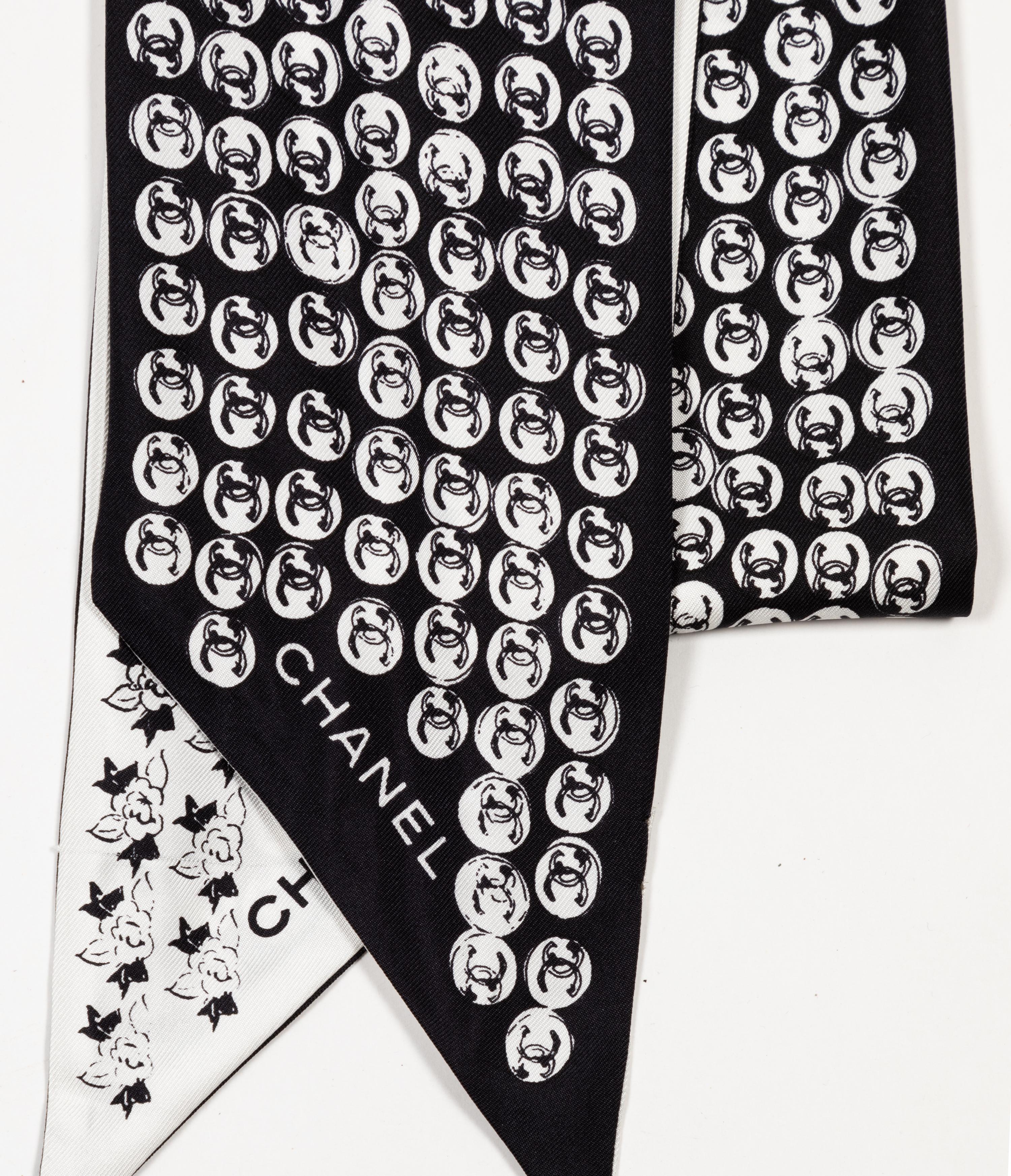Chanel Silk Neck Scarf, 2000-10s