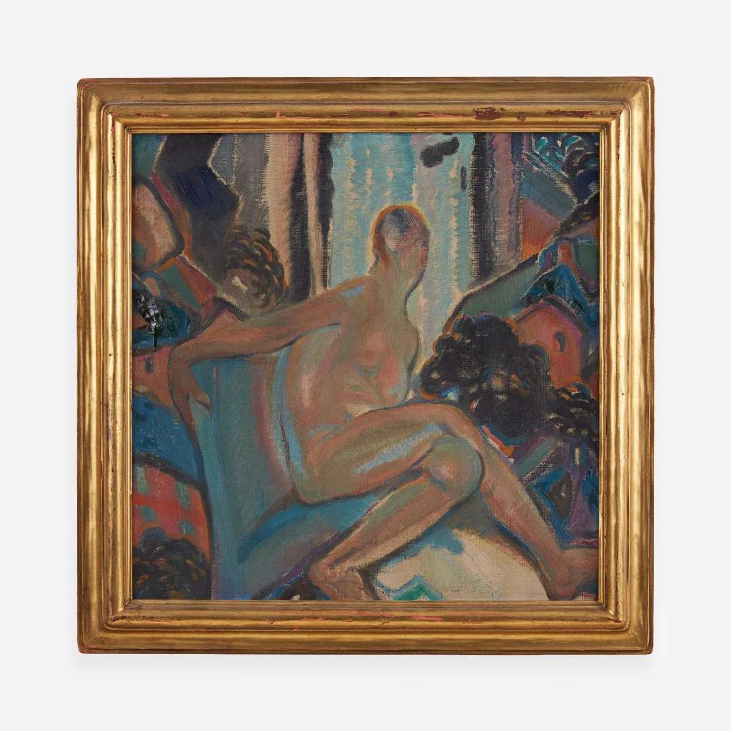 Henry Bainbridge McCarter (American, 1864–1942) Seated Nude