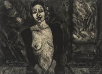 Emma Amos, (American, 1938), Billie Holiday, 1985 (two works)