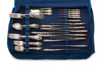 An American Silver Flatware Service