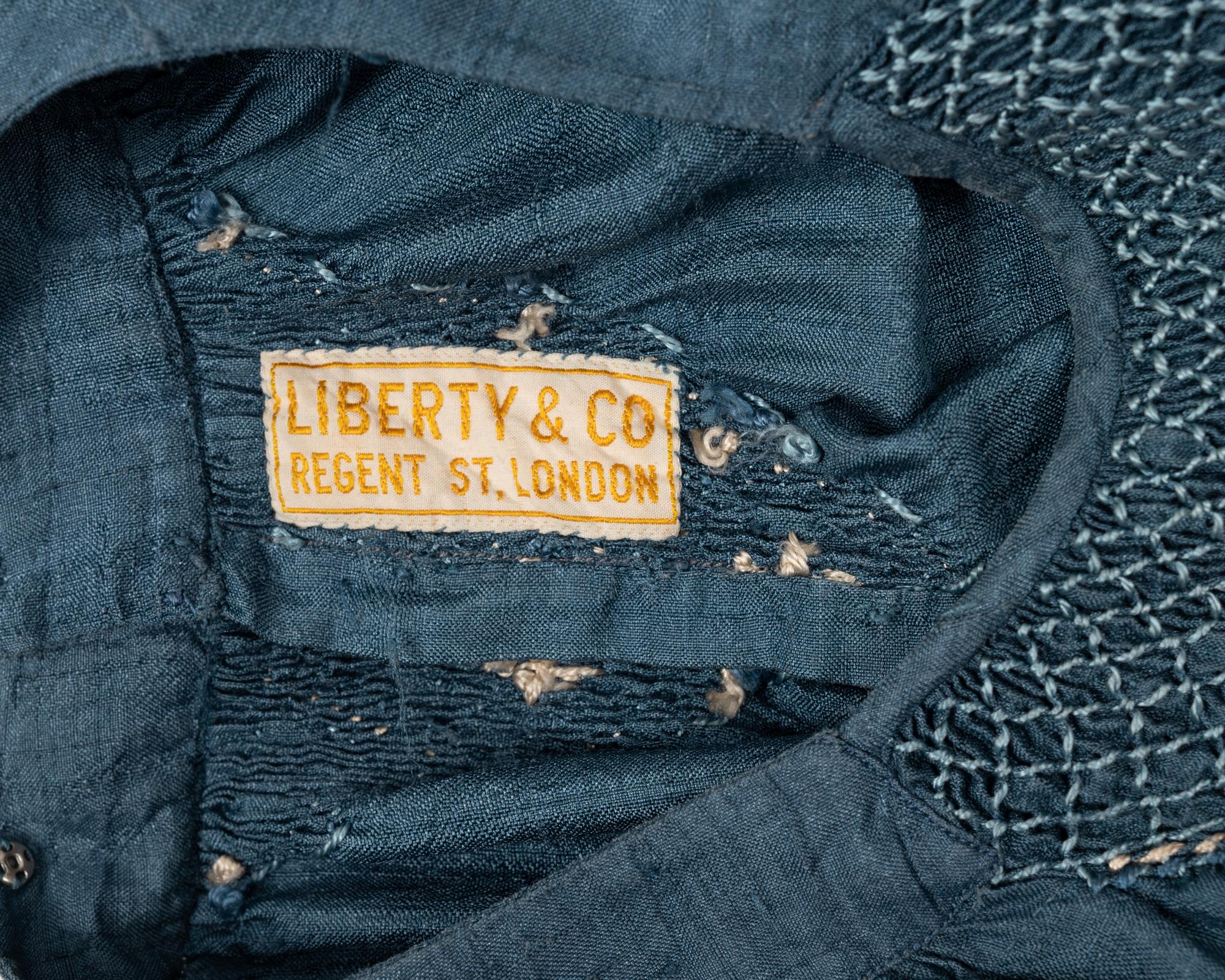 Liberty of London Child's Smocked Dress, 1910-20s