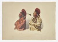 [Native-Americana] Bodmer, Karl: Mássika. Saki Indian...Wakusásse, Musquake Indian