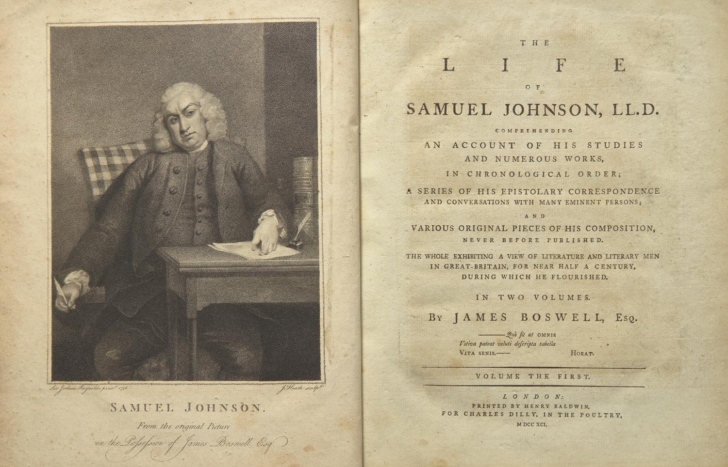 [Literature] Boswell, James. The Life of Samuel Johnson...