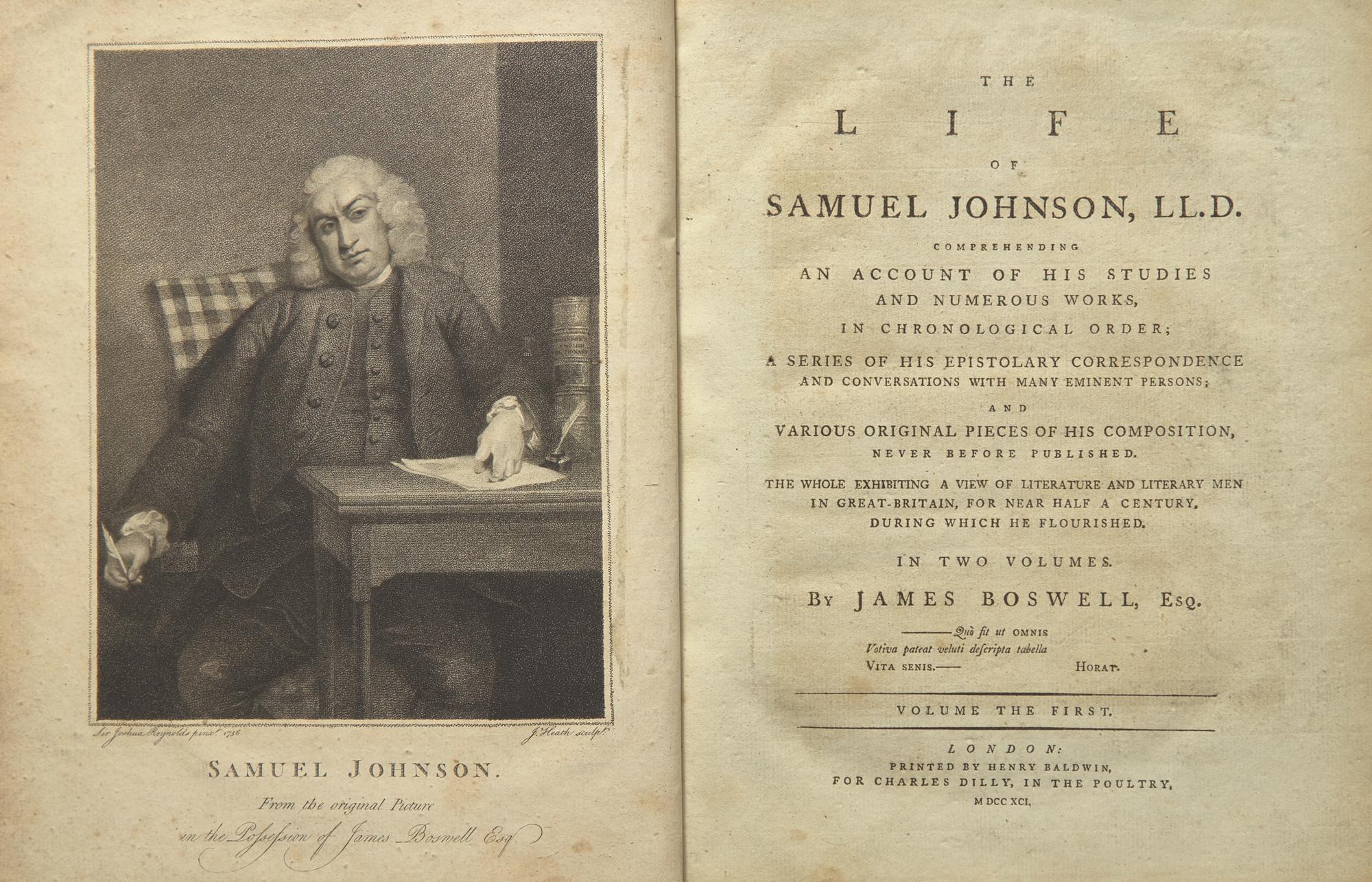 [Literature] Boswell, James. The Life of Samuel Johnson...