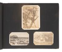 [WORLD WARS]. Archive featuring WWI photo album with scarce photographs from the Russian front.