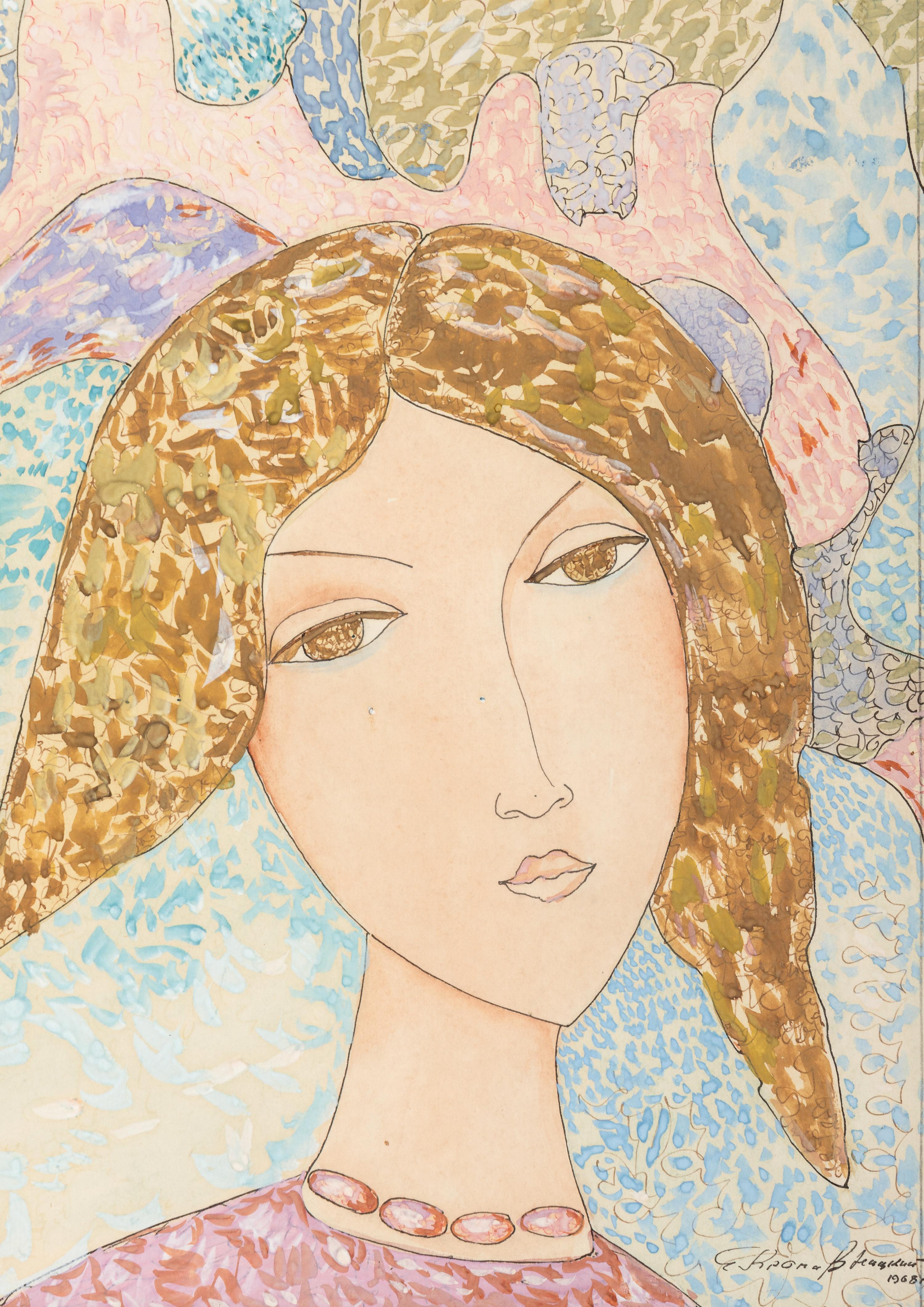 Portraits (a pair of works)